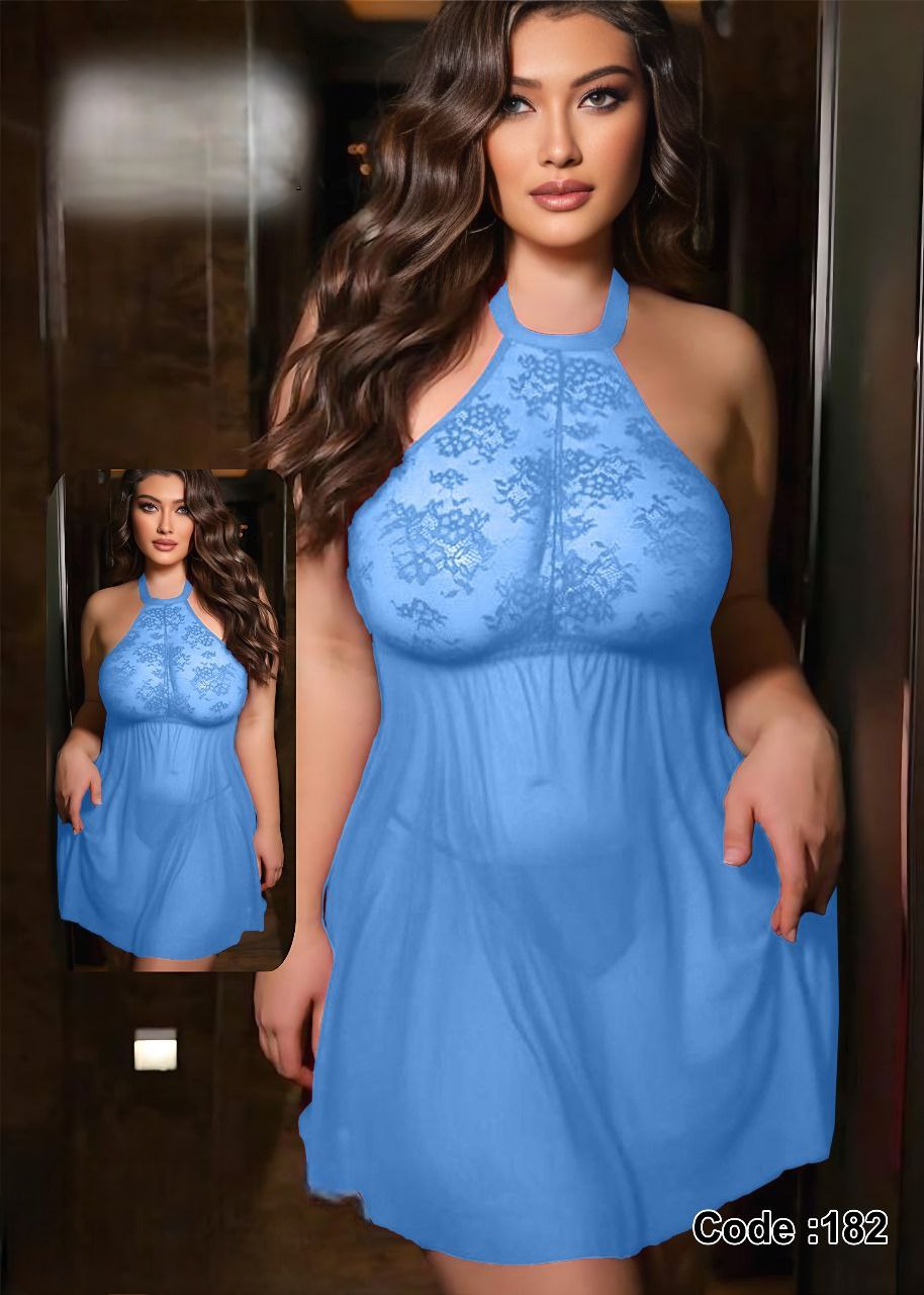 182 لانجرى شيفون فري سايز كود
