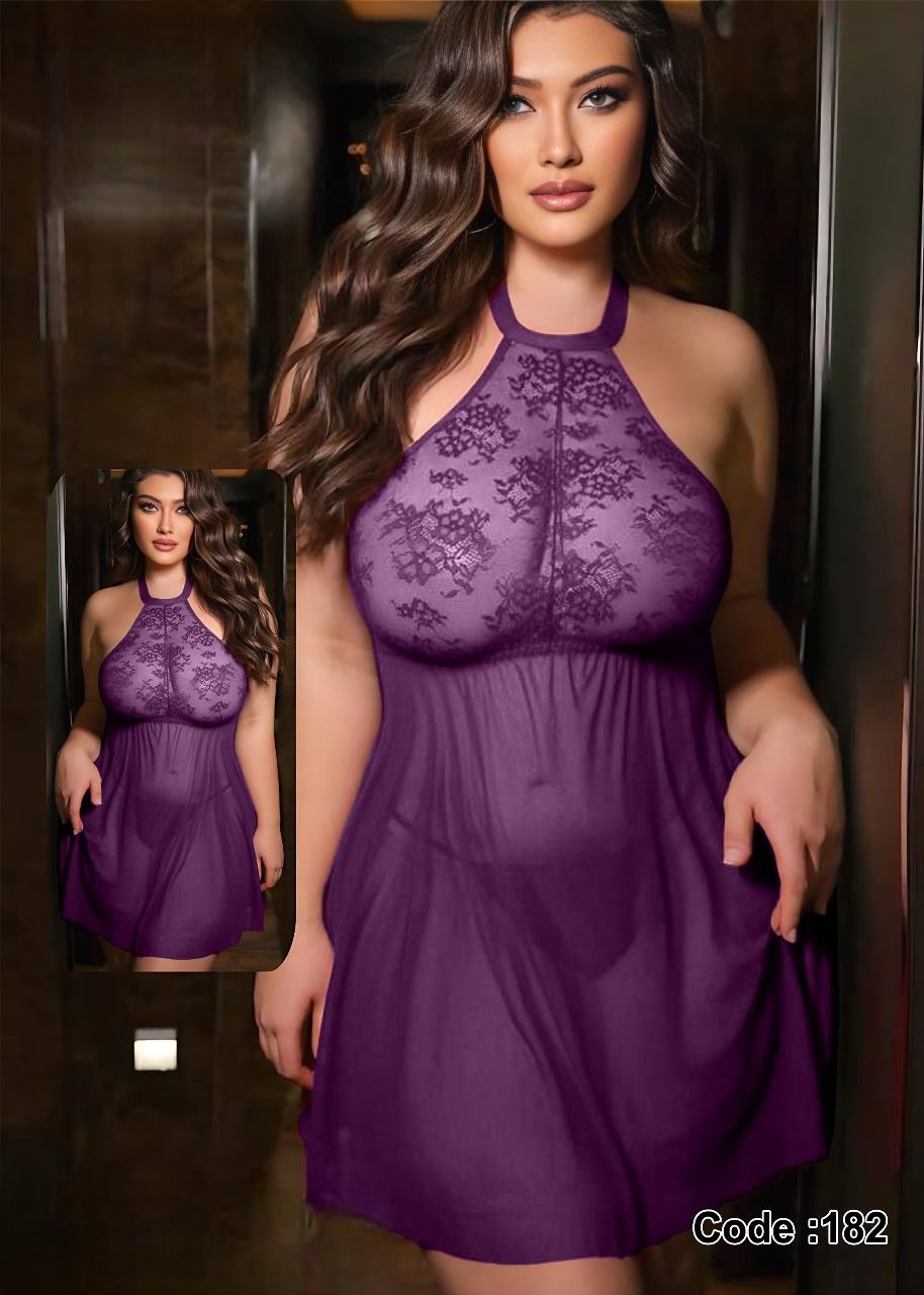 182 لانجرى شيفون فري سايز كود