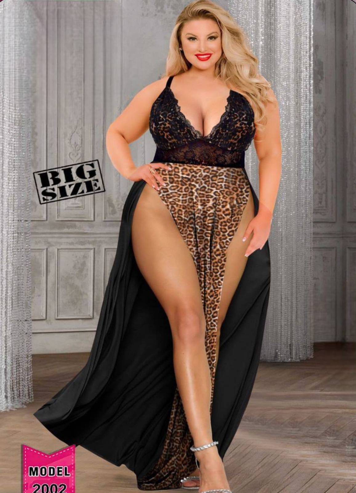 2002 لانجرى شيفون بيج سايز كود