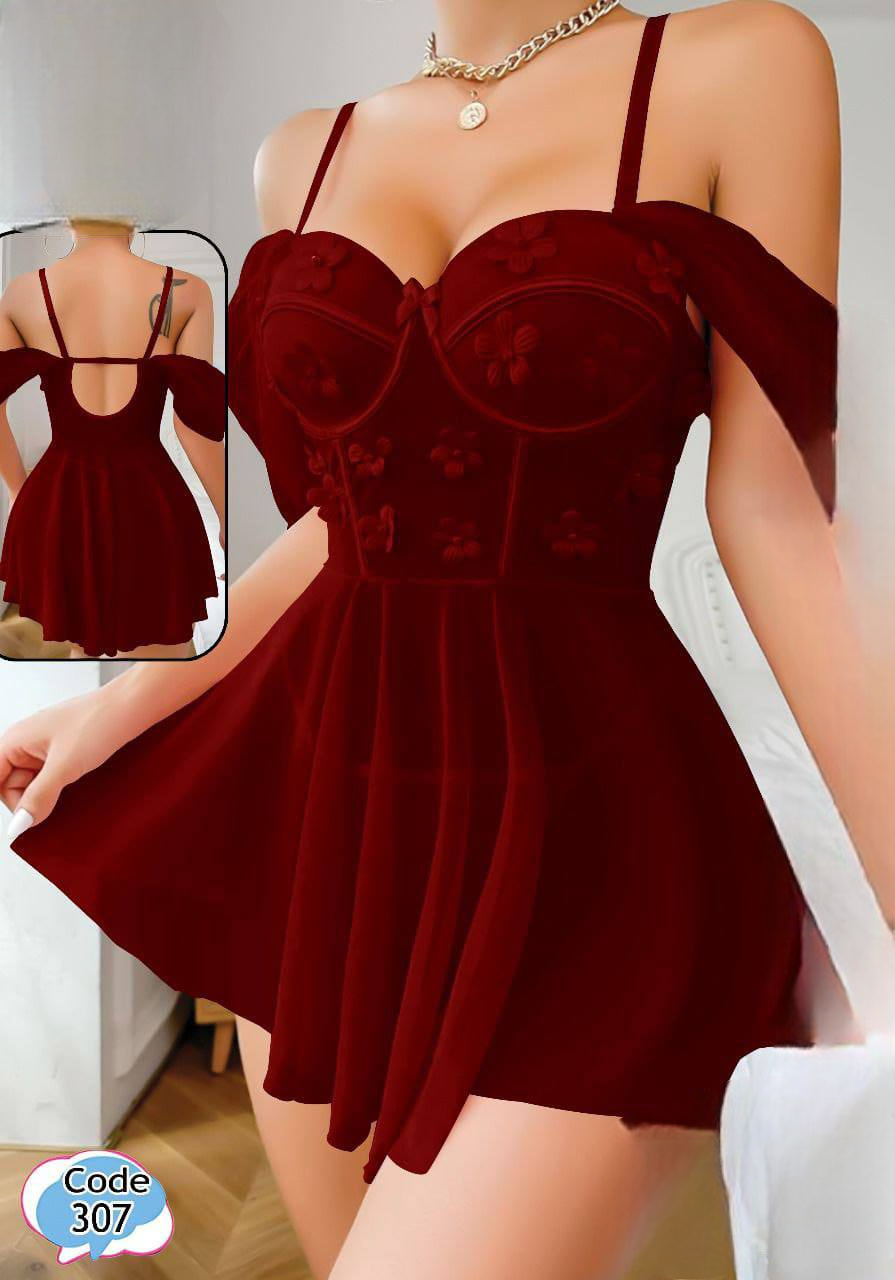 307 لانجرى شيفون فري سايز كود