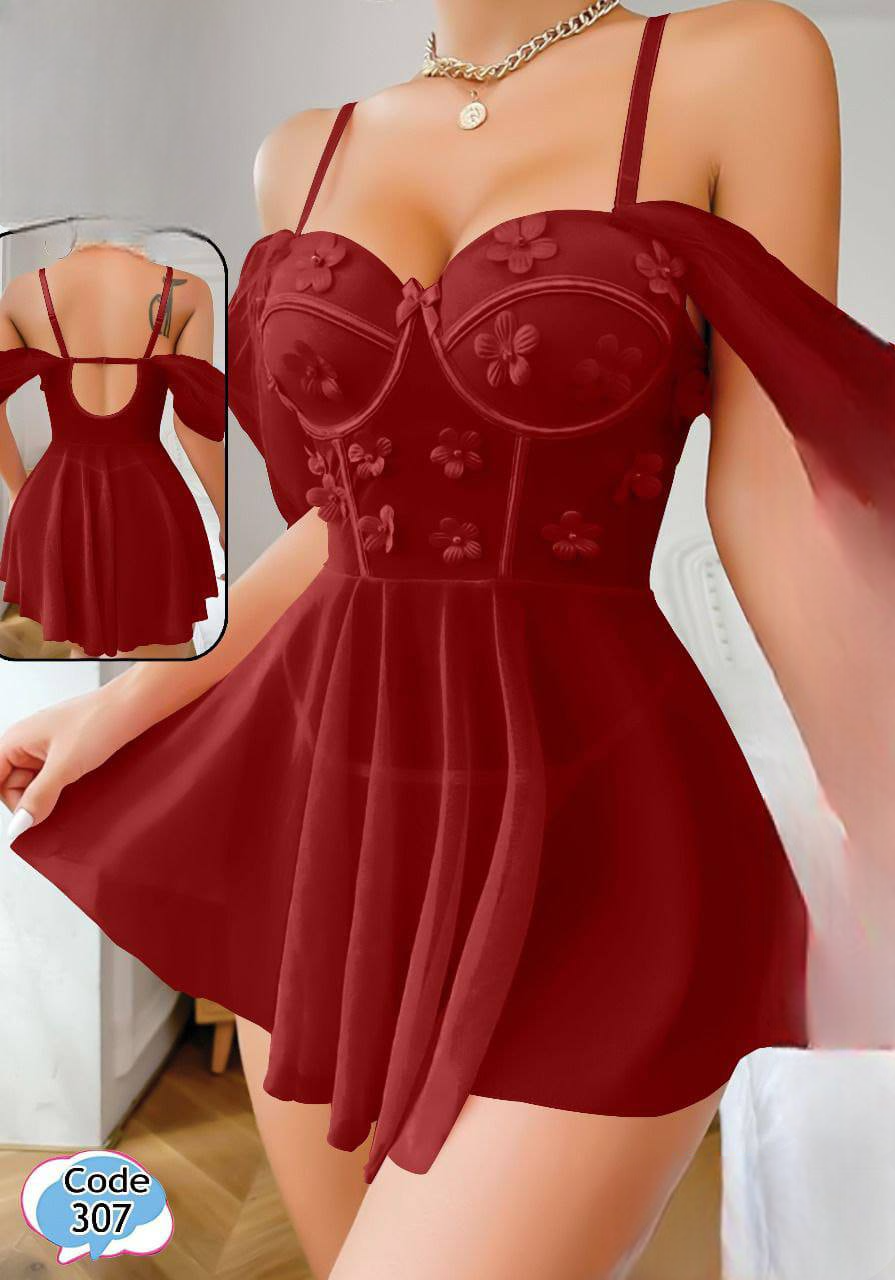 307 لانجرى شيفون فري سايز كود