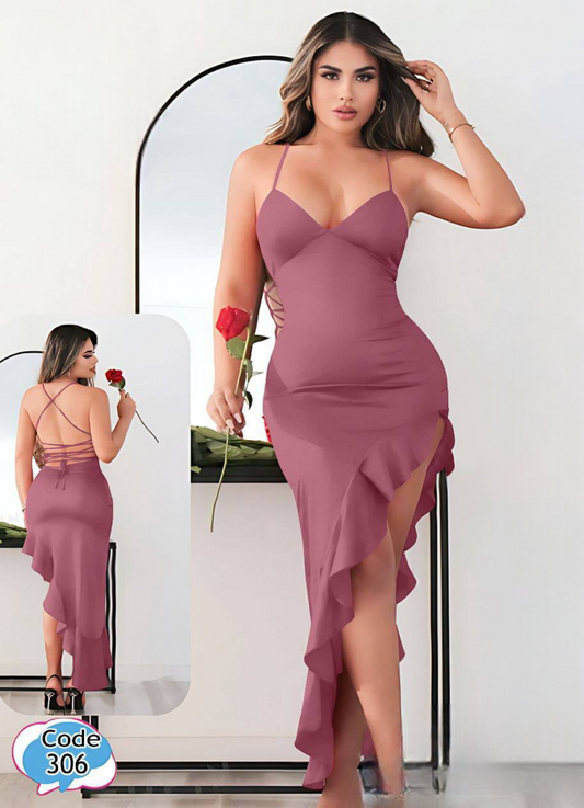 306 لانجرى شيفون فري سايز كود