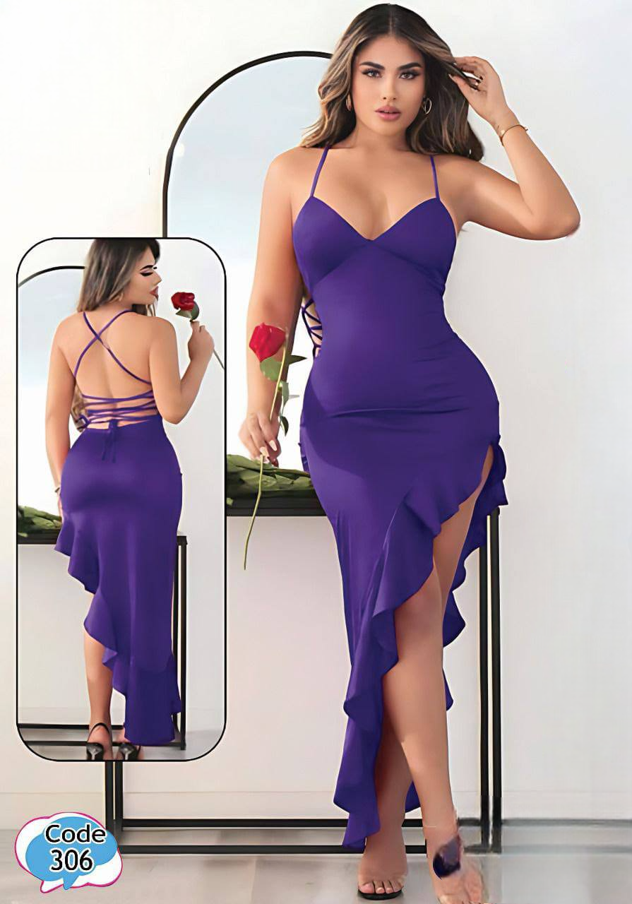 306 لانجرى شيفون فري سايز كود