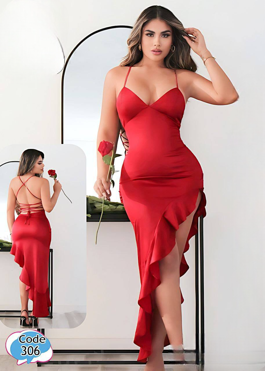 306 لانجرى شيفون فري سايز كود