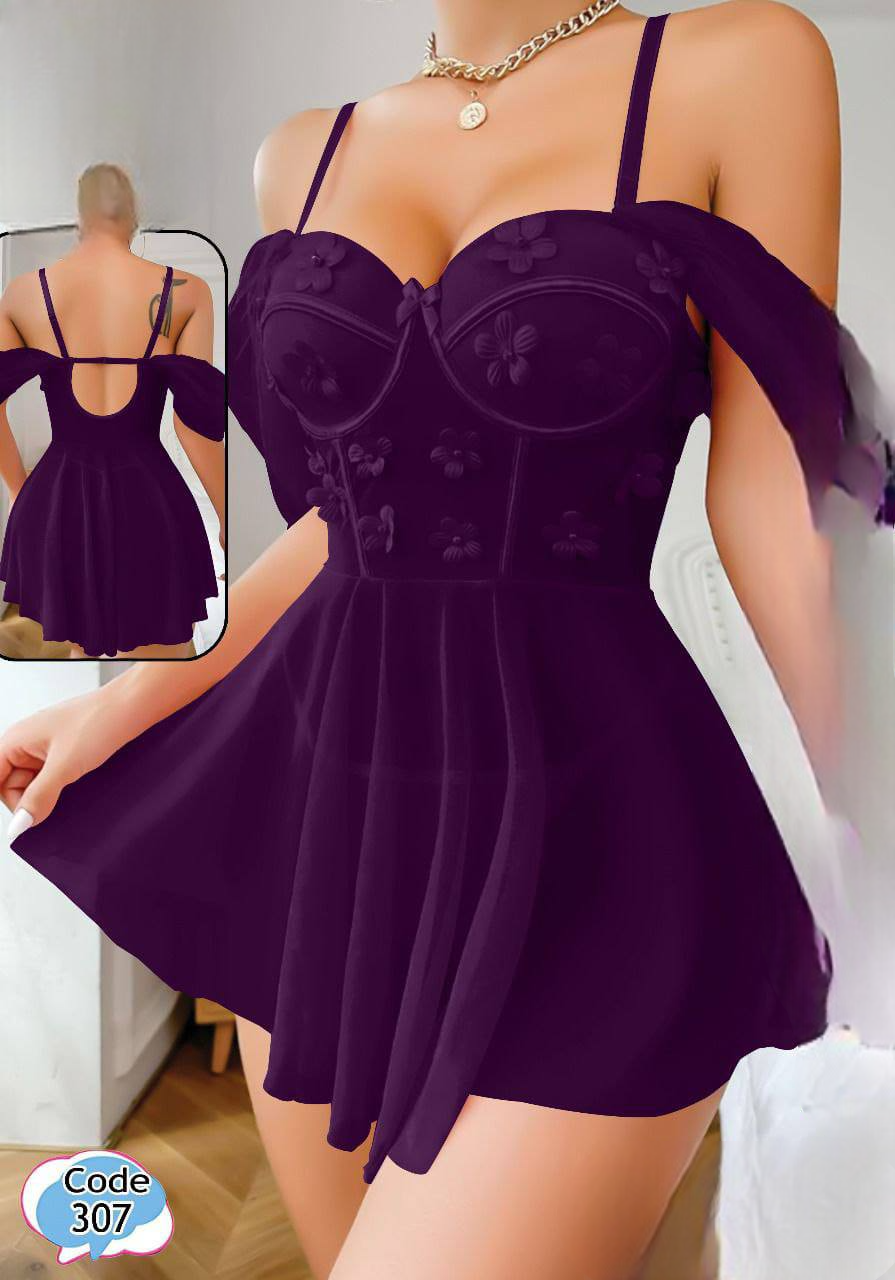 307 لانجرى شيفون فري سايز كود