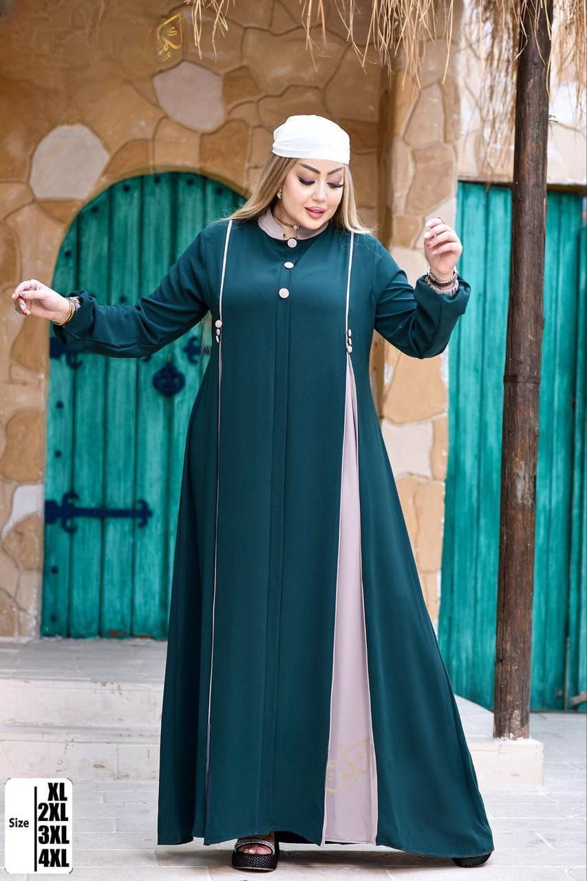 عباية خليجي حرير خروج حريمى كود 133