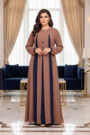 عباية خليجي حرير خروج حريمى كود 196