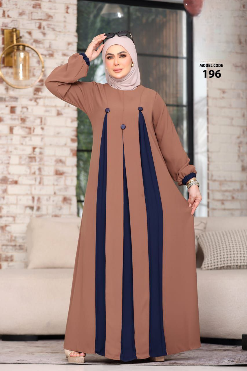 عباية خليجي حرير خروج حريمى كود 196