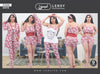 بيجامة حريمي 9 قطع من لبسي 0015