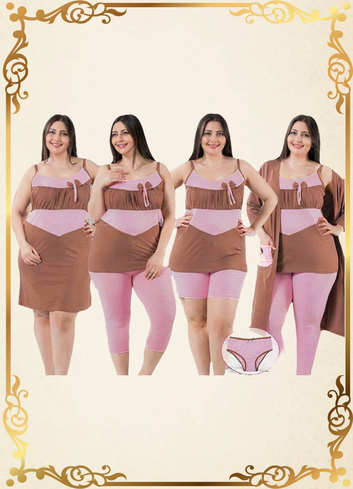 بيجامة 7 قطع نسائي صيفي 2291