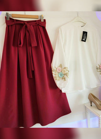 طقم محجبات 2 قطعة تركي  008