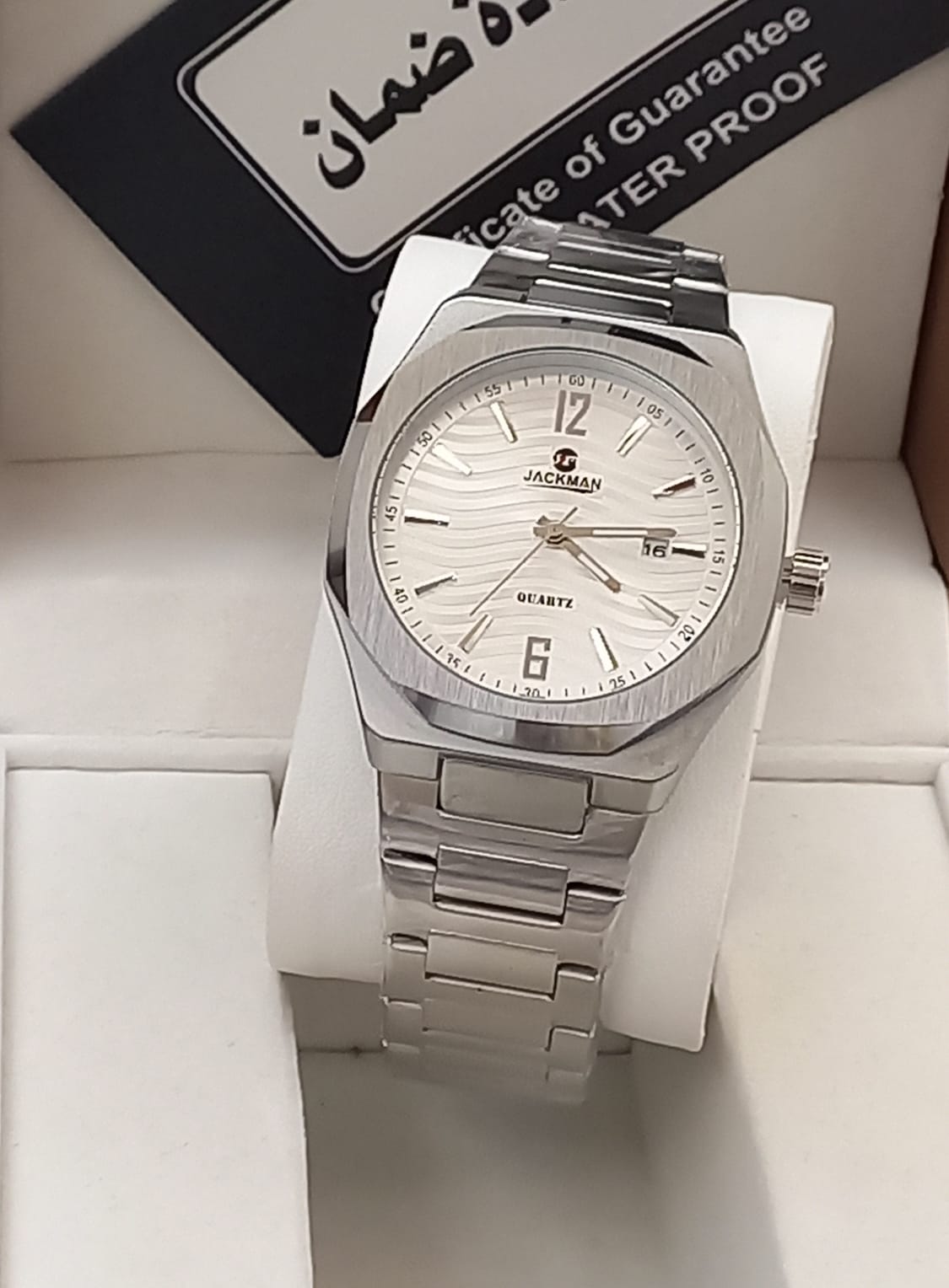 رجالي R5099ساعة معدن مقاومة للماء