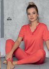 M S Y بيجامة قطن تركى 2 قطعة 3019 من