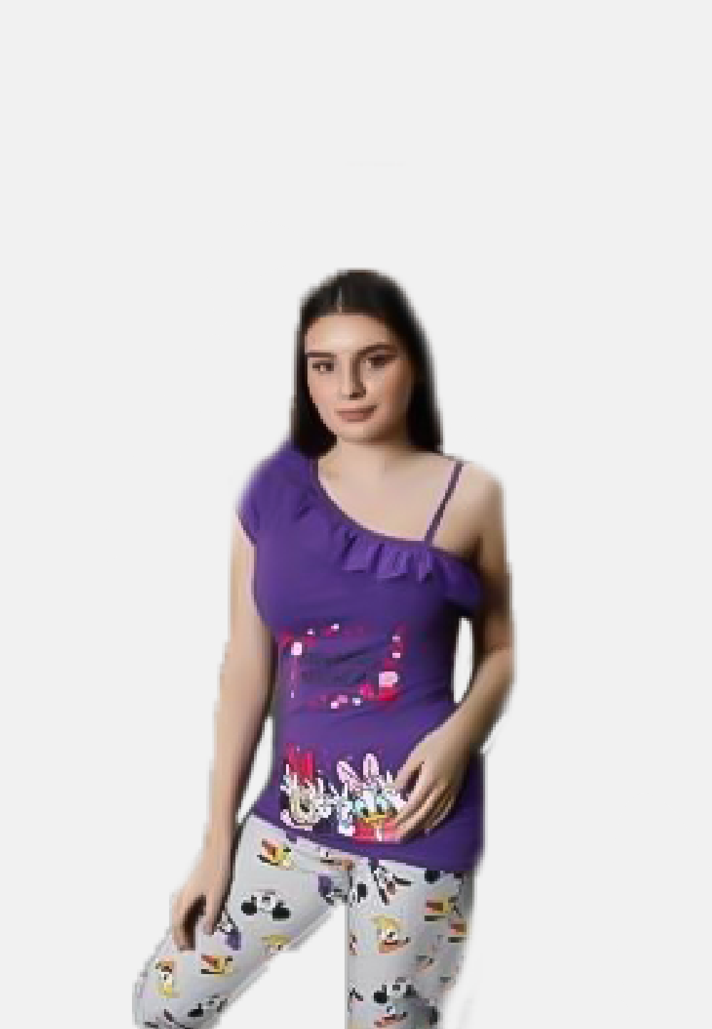 2083 ملابس بيجامة 2 قطعة