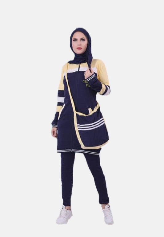 طقم محجبات كود 912 اصفر