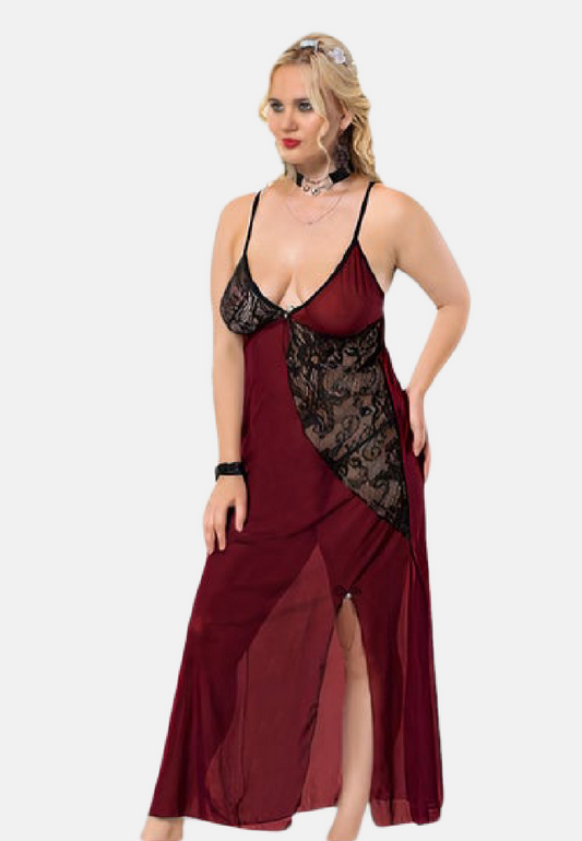 لانچري ليلي بيانكا طويل اسود 6022