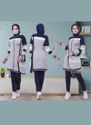 طقم محجبات كود 912 جراي