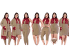 بيجامة 7 قطع نسائي صيفي 2026