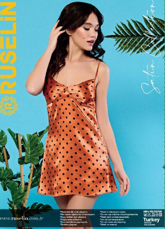 لانجيري ستان منقط تركي  ناعم من لبسي 12019 قصير