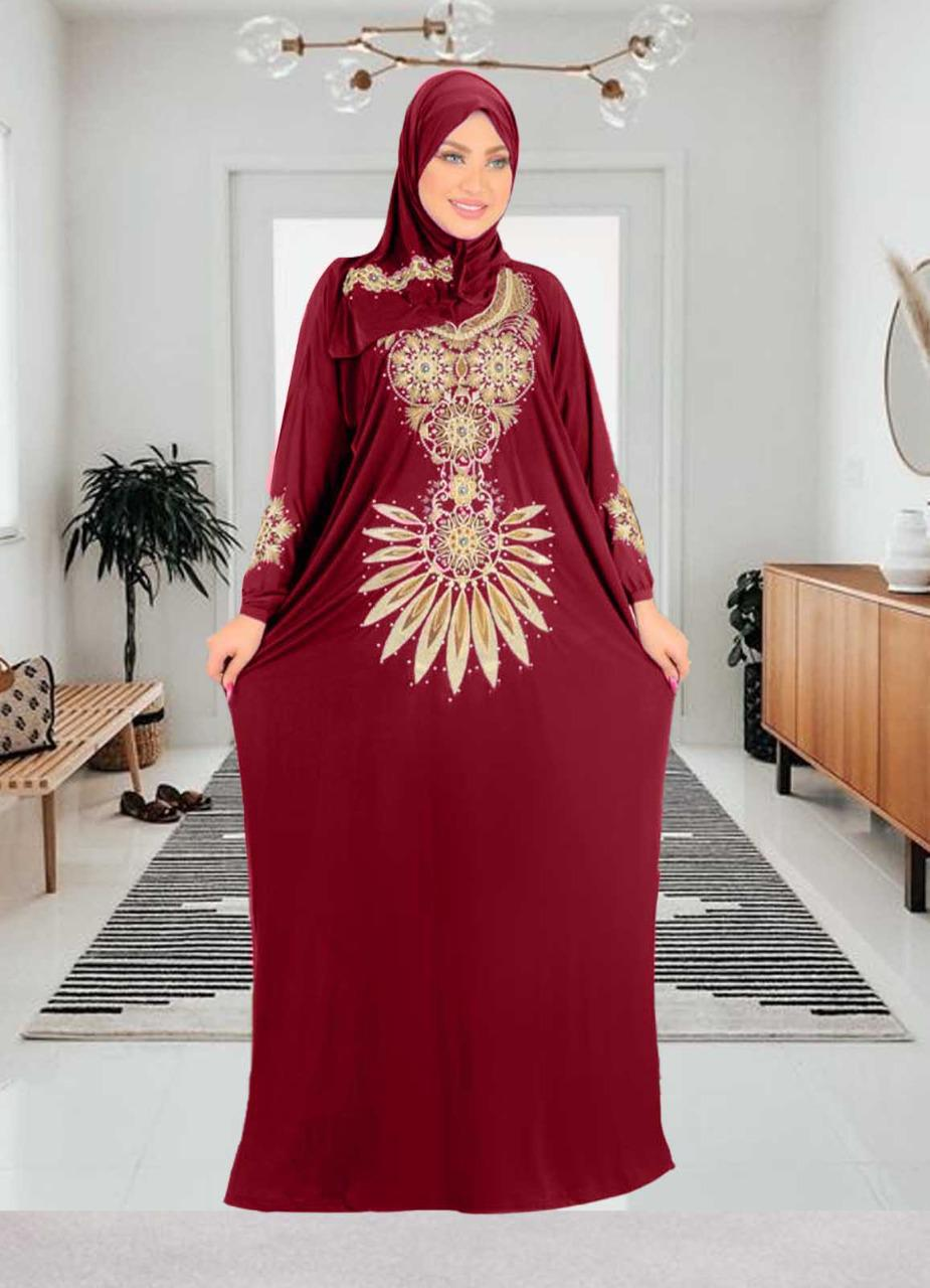 اسدال راقي فري سايز 464 نبيتي - لبسي LEBSY - متجر ملابس – MISK WEAR