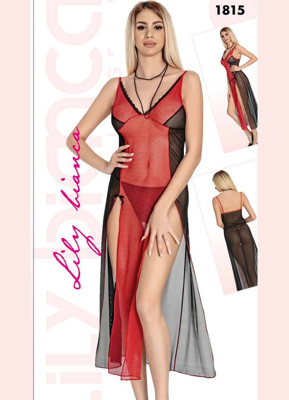 1815 بيبي دول تركي طويل شيفون من لبسي