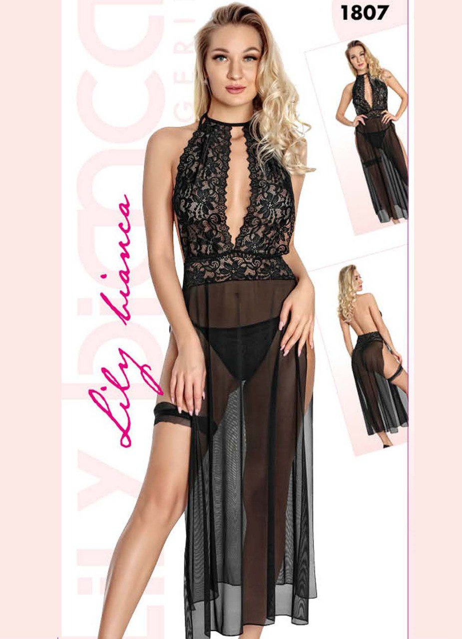 1807 بيبي دول تركي طويل شيفون من لبسي