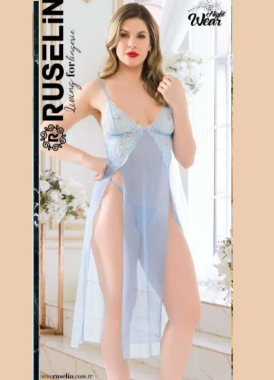 5342 بيبي دول تركي شيفون من لبسي