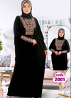اسدال محجبات 2001 اسود من لبسي