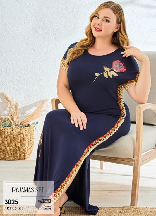 عبايه منزلي تركي صيفي 3025 من لبسي