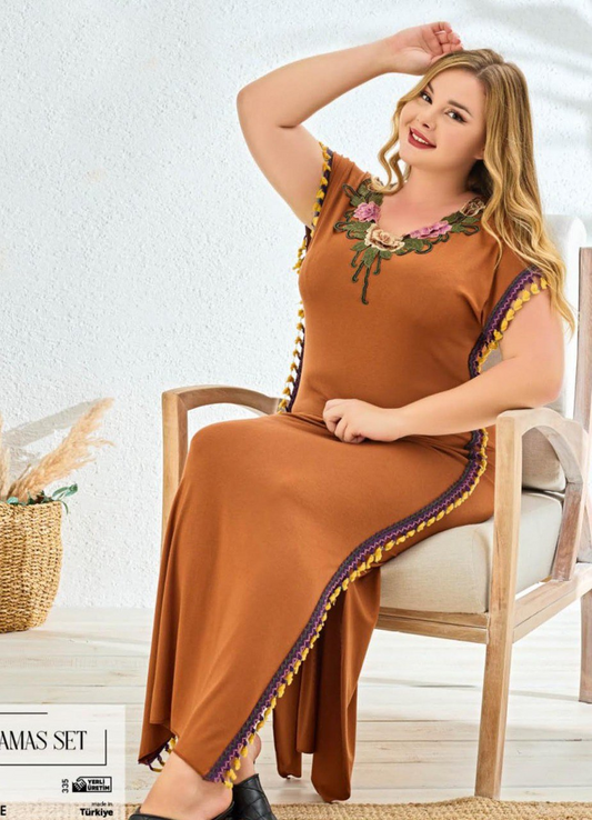 عبايه منزلي تركي صيفي 3438