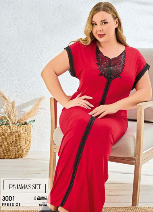 عبايه منزلي تركي صيفي 3001 من لبسي