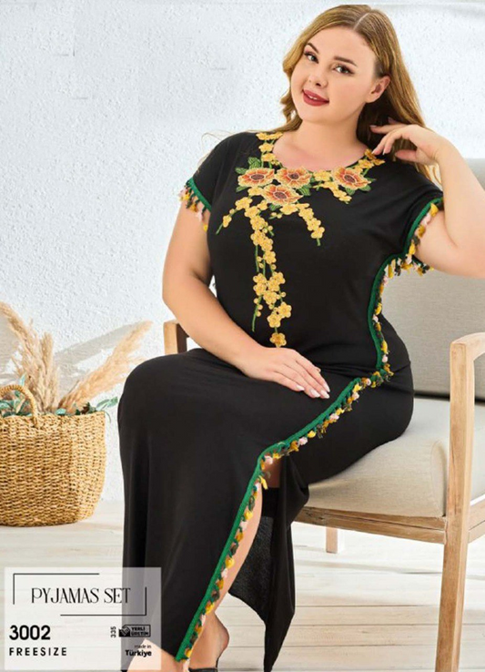 عبايه منزلي تركي صيفي 3002 من لبسي