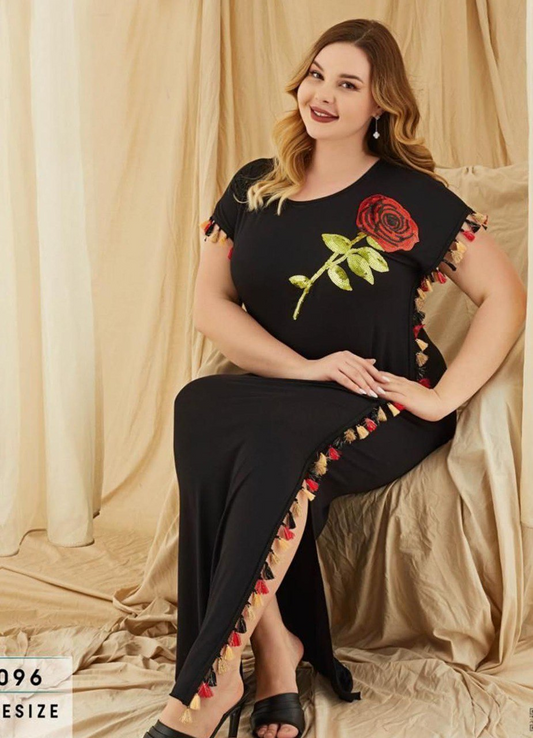 عبايه منزلي فري سايز  تركي صيفي 1096 من لبسي