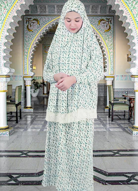 فستان محجبات 523 بني